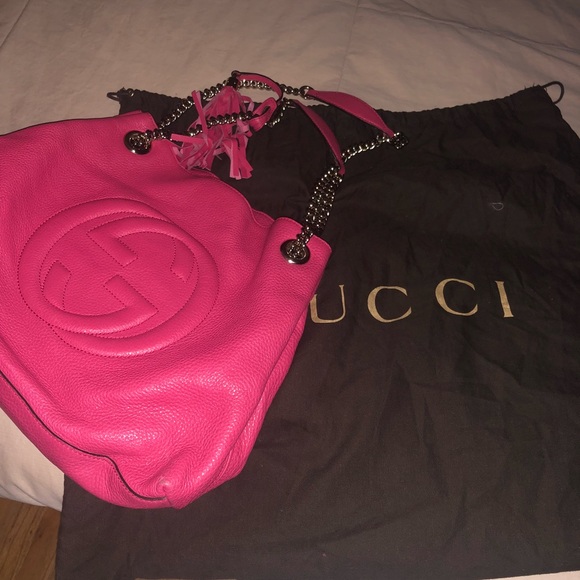 Gucci Handbags - Gucci Soho Medium Shoulder Bag